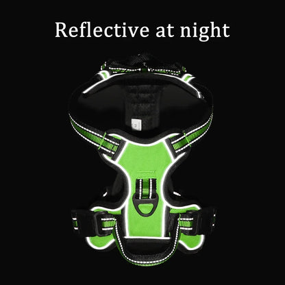 VELARO PAWS breathable dog harness with reflective trim