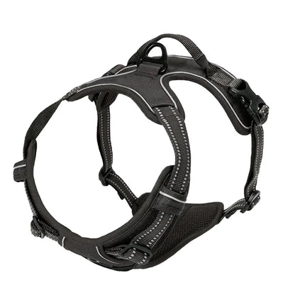 Reflective no-pull dog harness with breathable mesh by VELARO PAWS